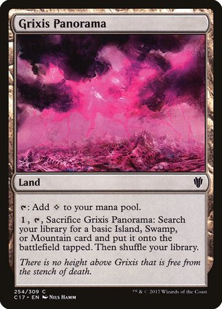 Grixis Panorama [Commander 2017] | Jomio and Rueliete's Cards and Comics