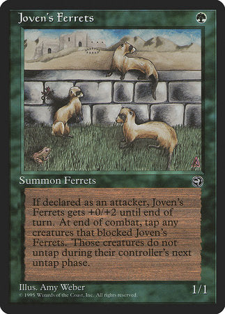 Joven's Ferrets [Homelands] | Jomio and Rueliete's Cards and Comics