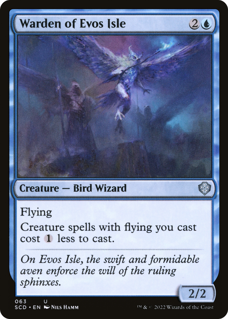 Warden of Evos Isle [Starter Commander Decks] | Jomio and Rueliete's Cards and Comics