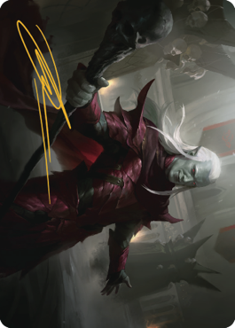 Baeloth Barrityl, Entertainer Art Card (Gold-Stamped Signature) [Commander Legends: Battle for Baldur's Gate Art Series] | Jomio and Rueliete's Cards and Comics