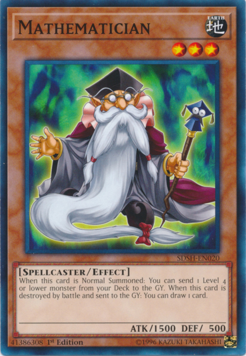 Mathematician [SDSH-EN020] Common | Jomio and Rueliete's Cards and Comics
