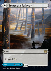 Hengegate Pathway // Mistgate Pathway (Borderless Alternate Art) [Kaldheim] | Jomio and Rueliete's Cards and Comics