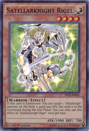 Satellarknight Rigel [SECE-EN025] Super Rare | Jomio and Rueliete's Cards and Comics