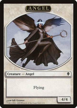 Angel Token [Zendikar Tokens] | Jomio and Rueliete's Cards and Comics