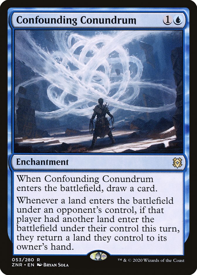 Confounding Conundrum [Zendikar Rising] | Jomio and Rueliete's Cards and Comics
