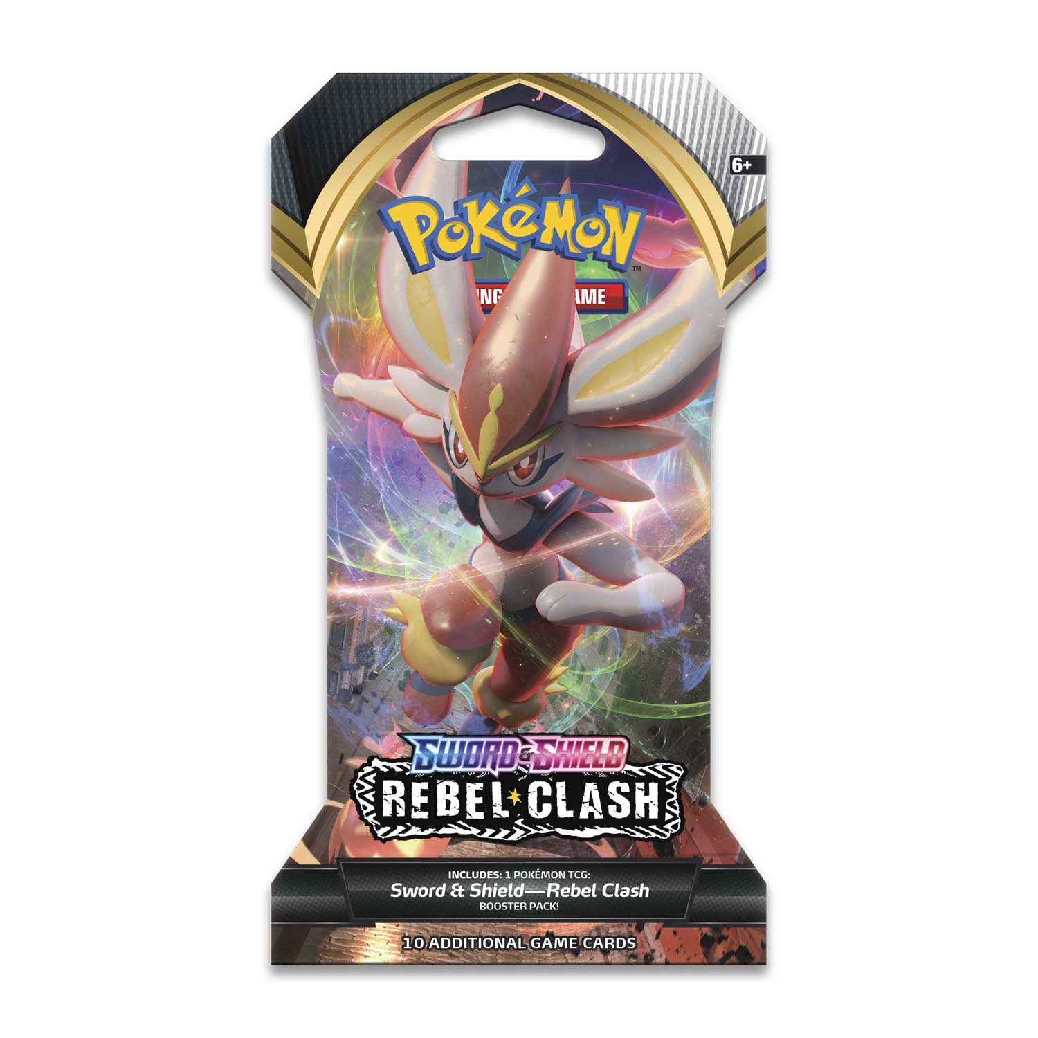 Sword & Shield: Rebel Clash - Sleeved Booster Pack | Jomio and Rueliete's Cards and Comics