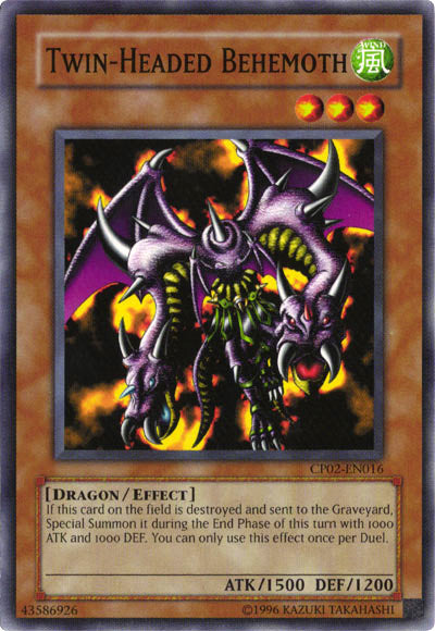 Twin-Headed Behemoth [CP02-EN016] Common | Jomio and Rueliete's Cards and Comics