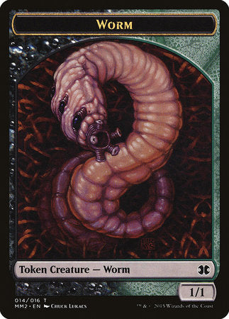 Worm Token [Modern Masters 2015 Tokens] | Jomio and Rueliete's Cards and Comics