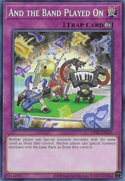 And the Band Played On [OP20-EN024] Common | Jomio and Rueliete's Cards and Comics