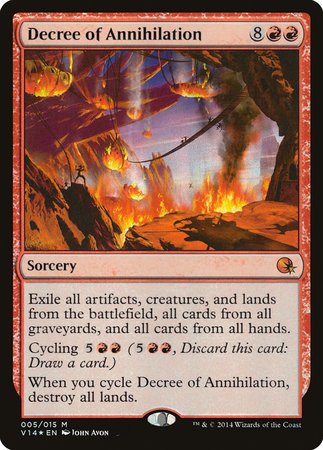Decree of Annihilation [From the Vault: Annihilation] | Jomio and Rueliete's Cards and Comics