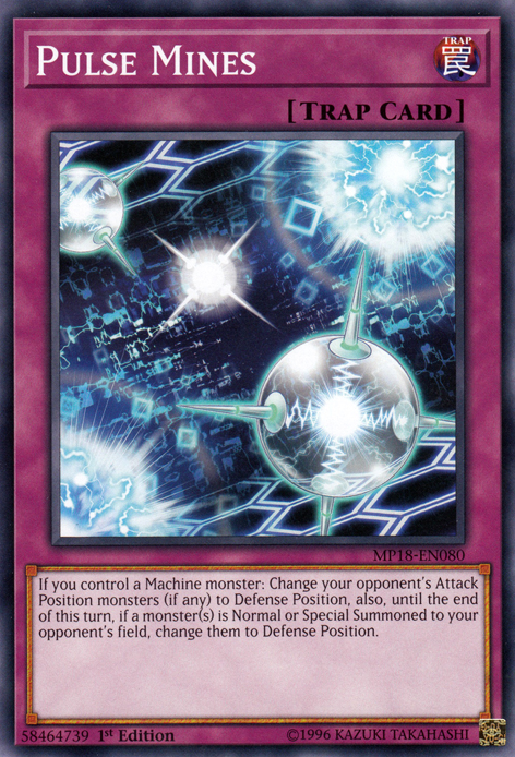 Pulse Mines [MP18-EN080] Common | Jomio and Rueliete's Cards and Comics