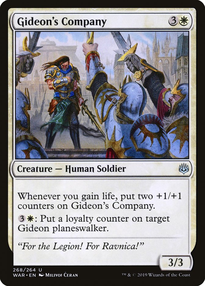 Gideon's Company [War of the Spark] | Jomio and Rueliete's Cards and Comics