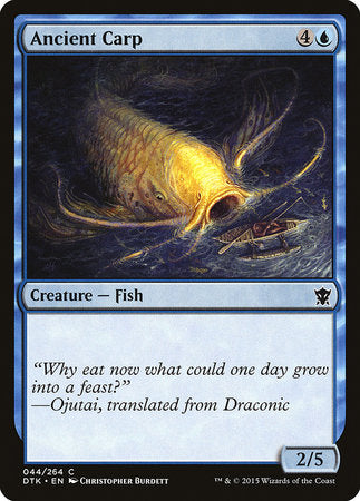 Ancient Carp [Dragons of Tarkir] | Jomio and Rueliete's Cards and Comics