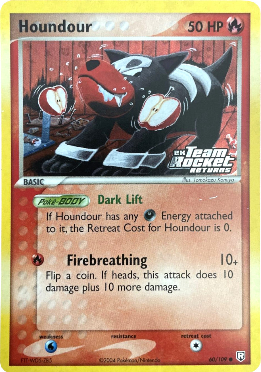 Houndour (60/109) (Stamped) [EX: Team Rocket Returns] | Jomio and Rueliete's Cards and Comics