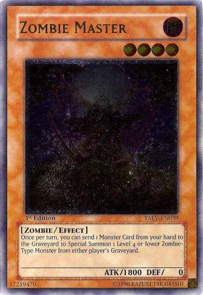 Zombie Master [TAEV-EN039] Ultimate Rare | Jomio and Rueliete's Cards and Comics
