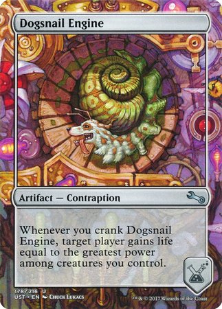 Dogsnail Engine [Unstable] | Jomio and Rueliete's Cards and Comics