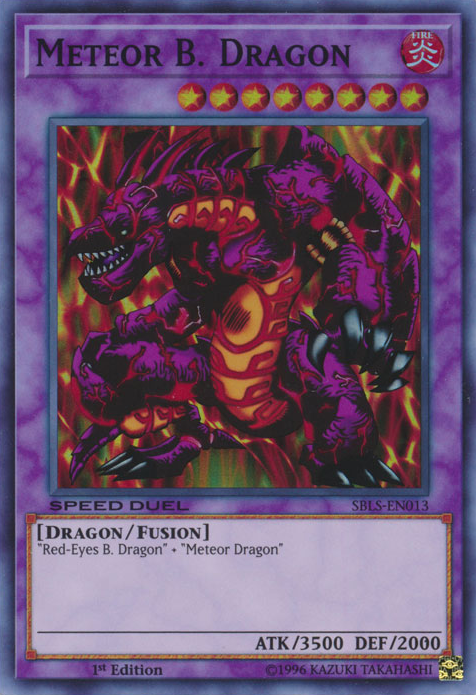 Meteor B. Dragon [SBLS-EN013] Super Rare | Jomio and Rueliete's Cards and Comics