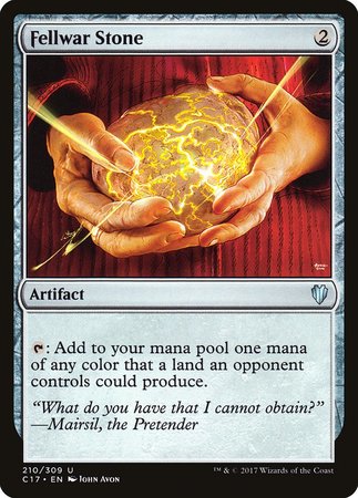 Fellwar Stone [Commander 2017] | Jomio and Rueliete's Cards and Comics