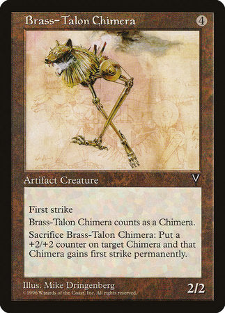 Brass-Talon Chimera [Visions] | Jomio and Rueliete's Cards and Comics