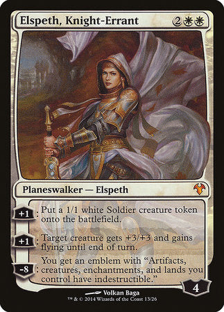 Elspeth, Knight-Errant [Modern Event Deck 2014] | Jomio and Rueliete's Cards and Comics