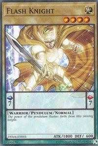 Flash Knight [DEM4-EN003] Common | Jomio and Rueliete's Cards and Comics