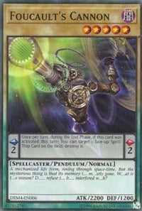 Foucault's Cannon [DEM4-EN006] Common | Jomio and Rueliete's Cards and Comics