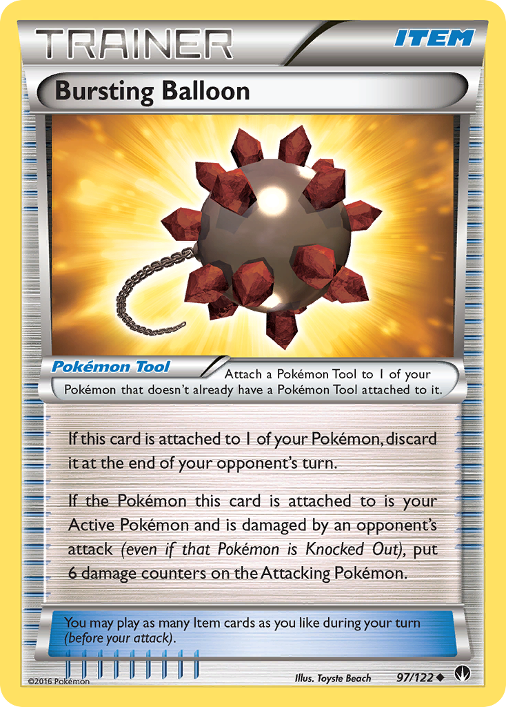 Bursting Balloon (97/122) [XY: BREAKpoint] | Jomio and Rueliete's Cards and Comics