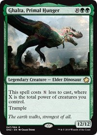 Ghalta, Primal Hunger [Game Night 2019] | Jomio and Rueliete's Cards and Comics