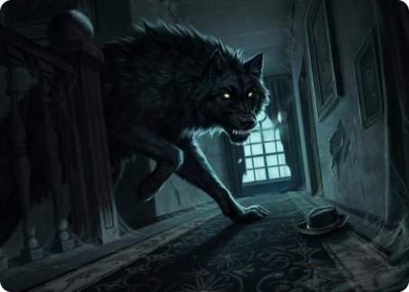 Primal Adversary Art Card [Innistrad: Midnight Hunt Art Series] | Jomio and Rueliete's Cards and Comics