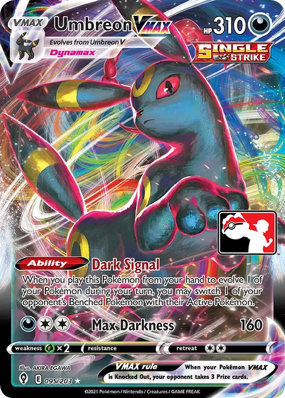 Umbreon VMAX (095/203) [Prize Pack Series One] | Jomio and Rueliete's Cards and Comics