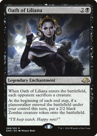 Oath of Liliana [Eldritch Moon] | Jomio and Rueliete's Cards and Comics