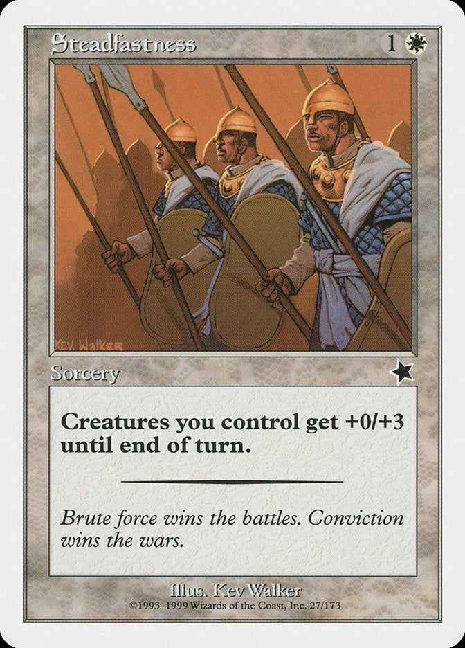 Steadfastness [Starter 1999] | Jomio and Rueliete's Cards and Comics