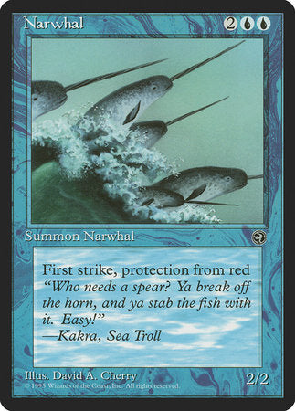 Narwhal [Homelands] | Jomio and Rueliete's Cards and Comics