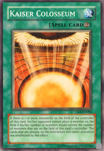 Kaiser Colosseum [DR1-EN086] Common | Jomio and Rueliete's Cards and Comics