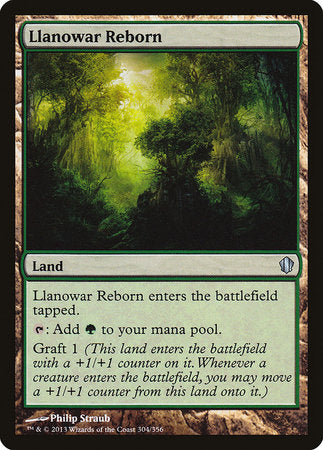 Llanowar Reborn [Commander 2013] | Jomio and Rueliete's Cards and Comics