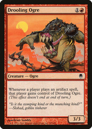 Drooling Ogre [Darksteel] | Jomio and Rueliete's Cards and Comics