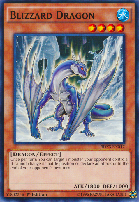 Blizzard Dragon [SDKS-EN017] Common | Jomio and Rueliete's Cards and Comics