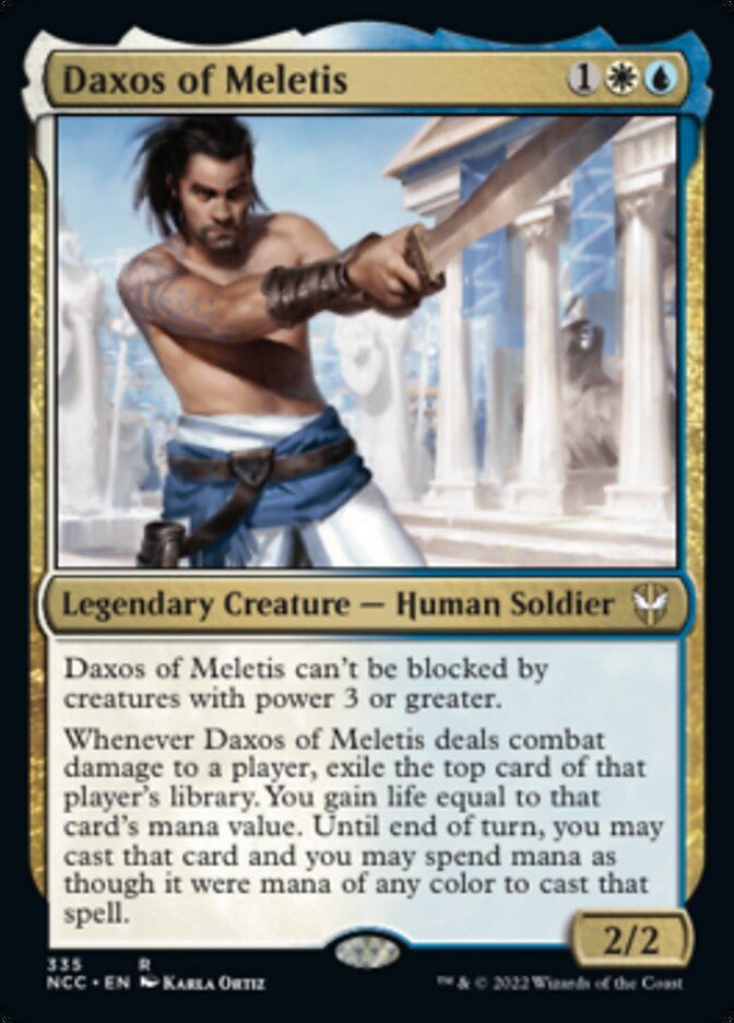 Daxos of Meletis [Streets of New Capenna Commander] | Jomio and Rueliete's Cards and Comics