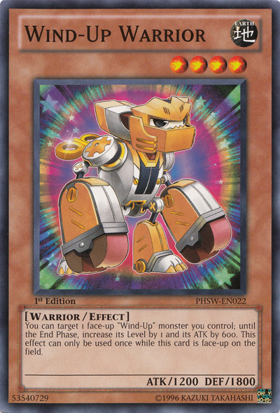 Wind-Up Warrior [PHSW-EN022] Common | Jomio and Rueliete's Cards and Comics