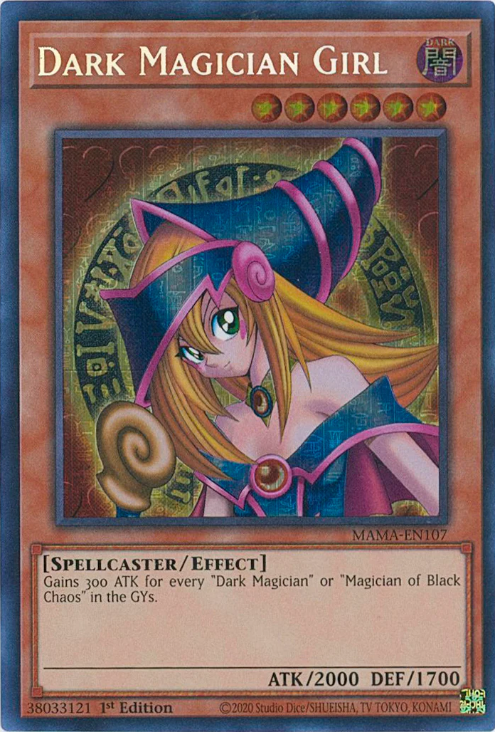 Dark Magician Girl [MAMA-EN107] Ultra Pharaoh's Rare | Jomio and Rueliete's Cards and Comics
