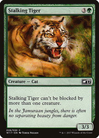 Stalking Tiger [Welcome Deck 2017] | Jomio and Rueliete's Cards and Comics