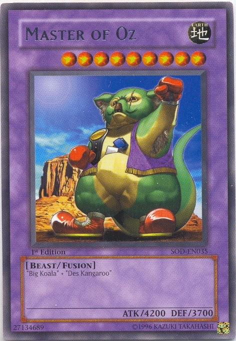 Master of OZ [SOD-EN035] Rare | Jomio and Rueliete's Cards and Comics