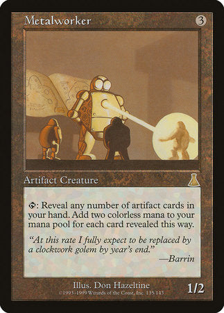 Metalworker [Urza's Destiny] | Jomio and Rueliete's Cards and Comics