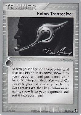 Holon Transceiver (98/113) (Legendary Ascent - Tom Roos) [World Championships 2007] | Jomio and Rueliete's Cards and Comics