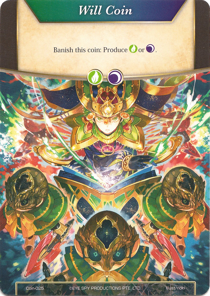 Will Coin (Coin-025) - Scheherazade (Coin-025) [Alice Origin II] | Jomio and Rueliete's Cards and Comics