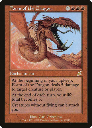 Form of the Dragon [Scourge] | Jomio and Rueliete's Cards and Comics