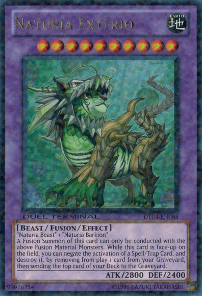 Naturia Exterio [DT04-EN085] Ultra Rare | Jomio and Rueliete's Cards and Comics