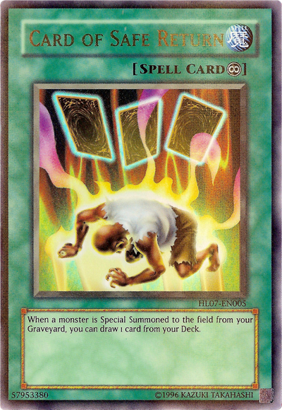 Card of Safe Return [HL07-EN005] Ultra Rare | Jomio and Rueliete's Cards and Comics