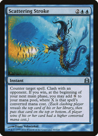 Scattering Stroke [Commander 2011] | Jomio and Rueliete's Cards and Comics