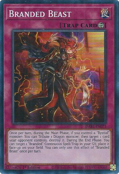 Branded Beast [DABL-EN073] Super Rare | Jomio and Rueliete's Cards and Comics
